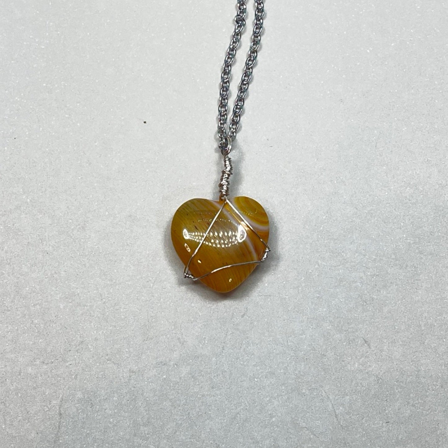 Rainbow Heart Necklaces