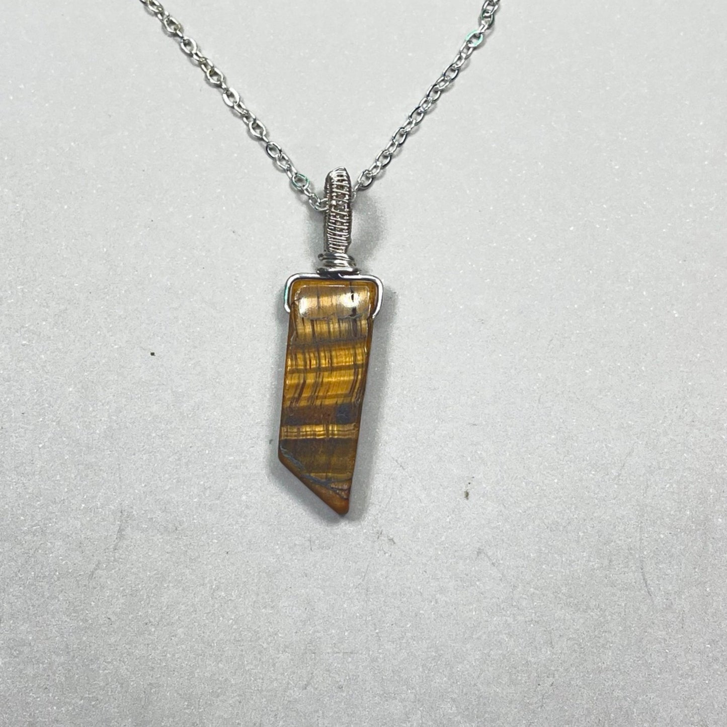 Tiger’s Eye Simple Pendants