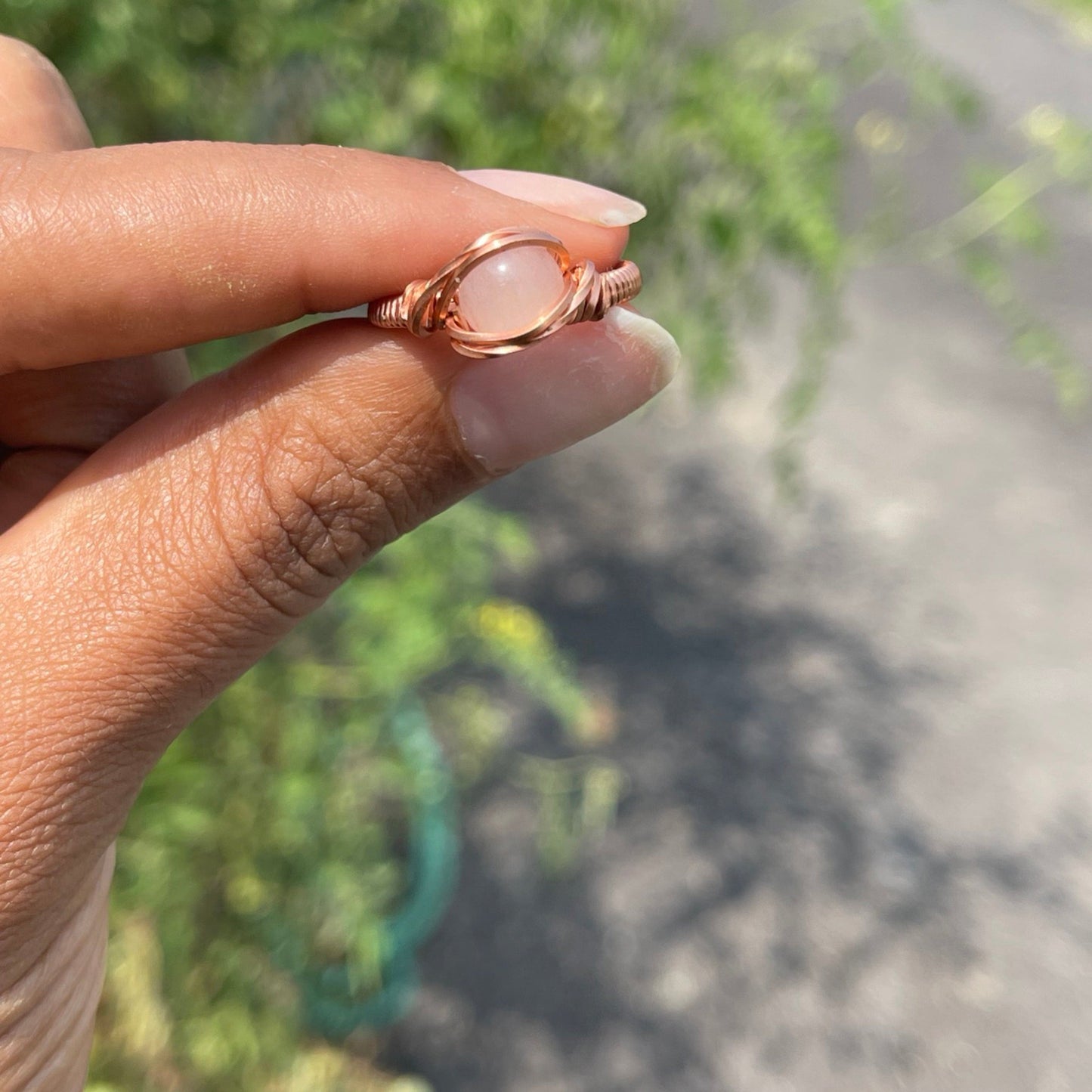 Glow in the dark Wire Rings