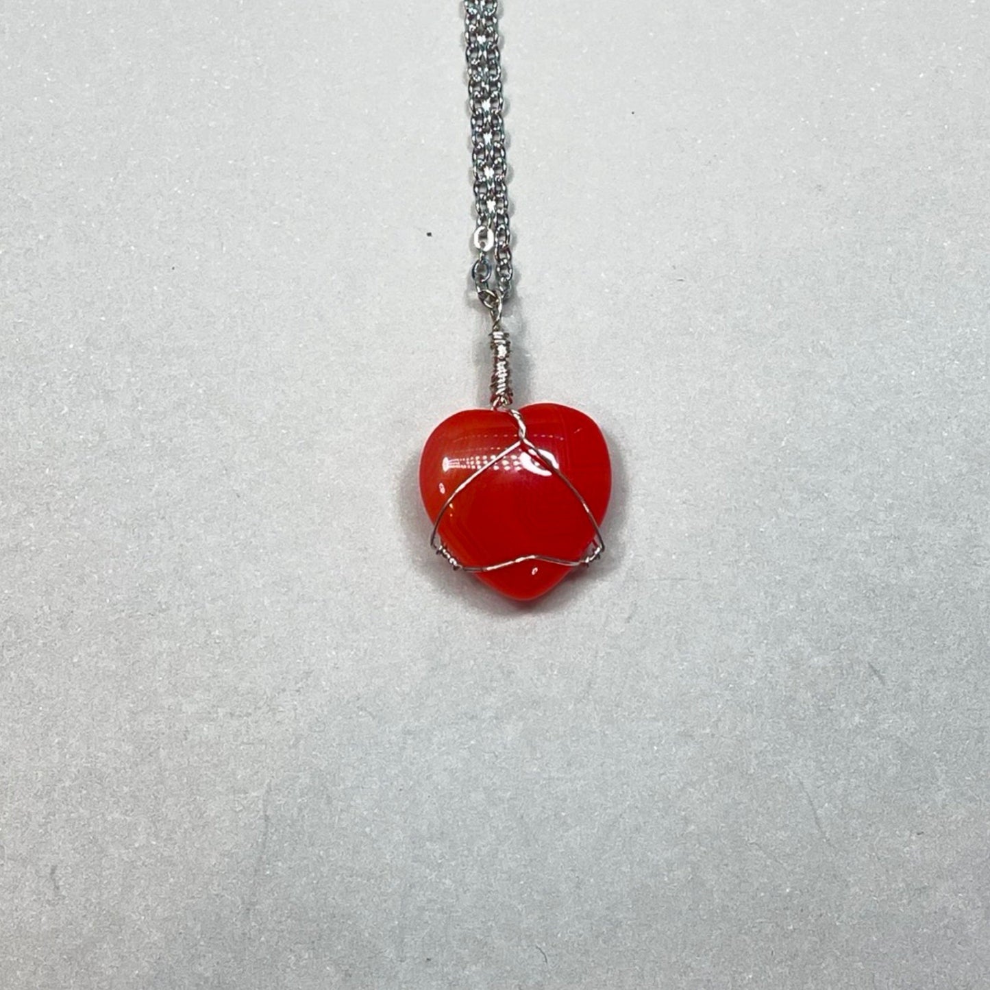 Rainbow Heart Necklaces