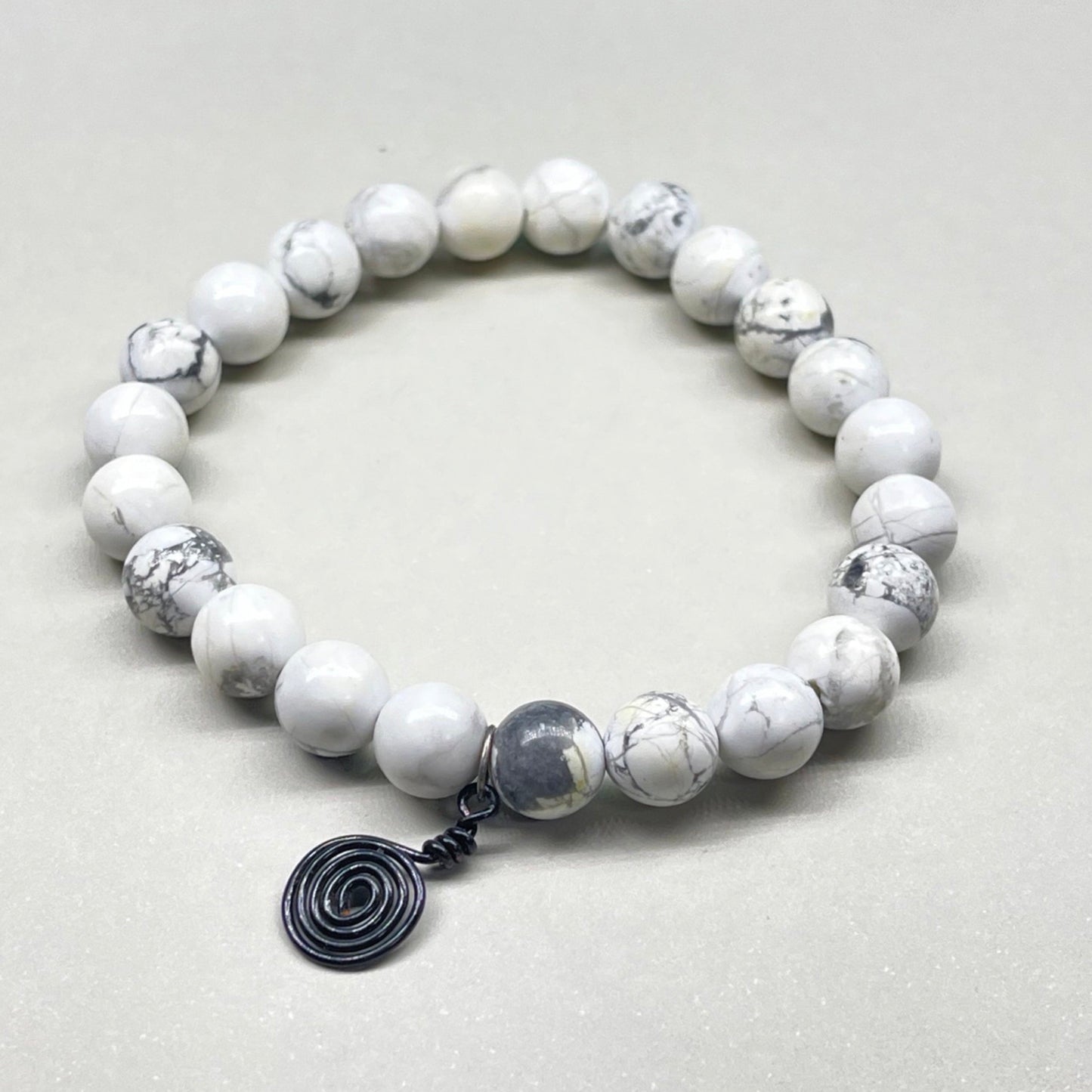 White Howlite Bracelet