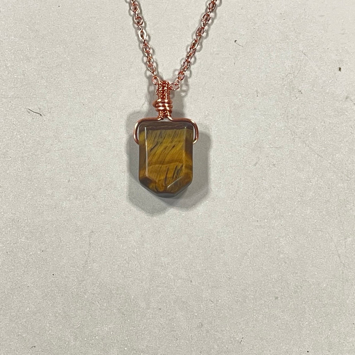 Tiger’s Eye Simple Pendants