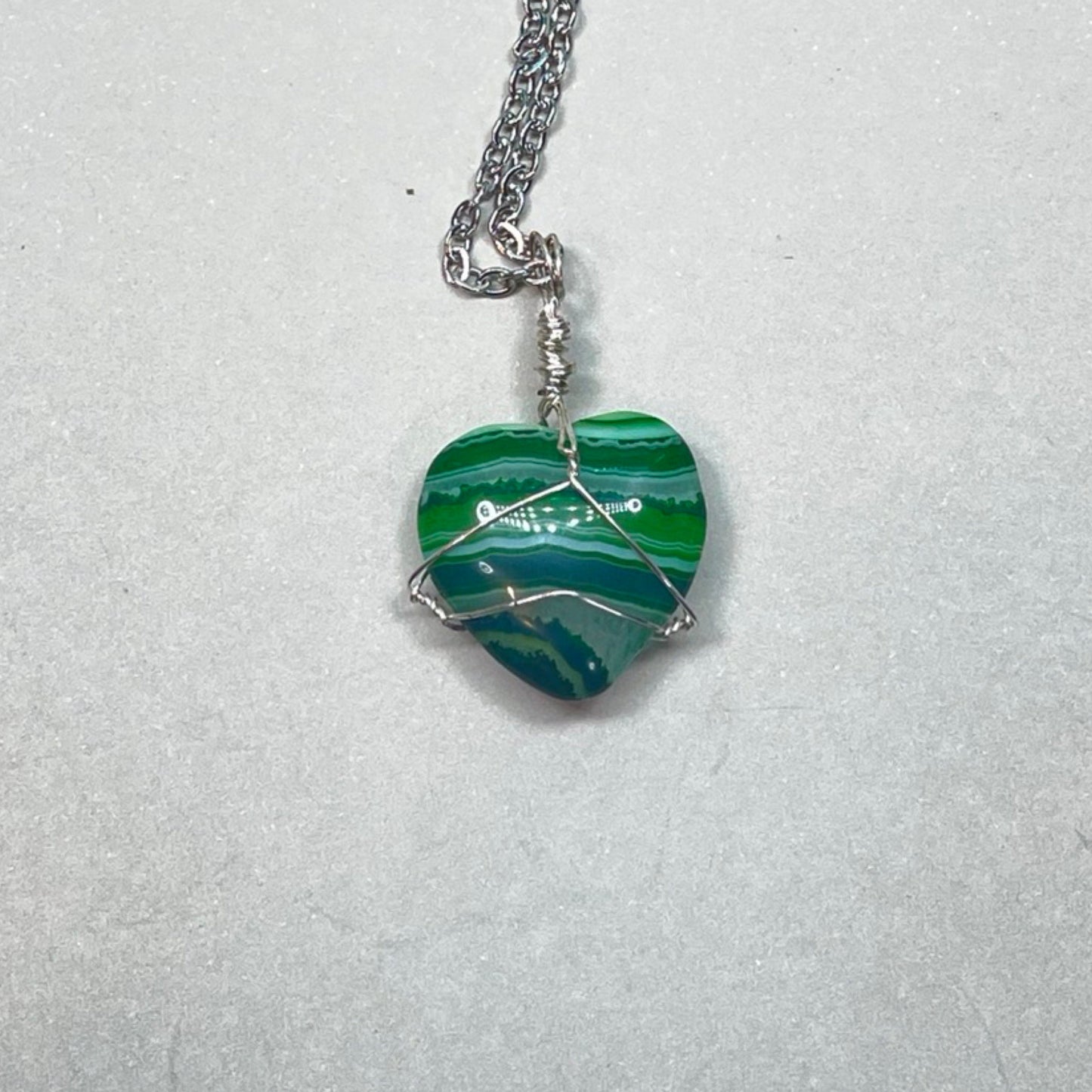 Rainbow Heart Necklaces