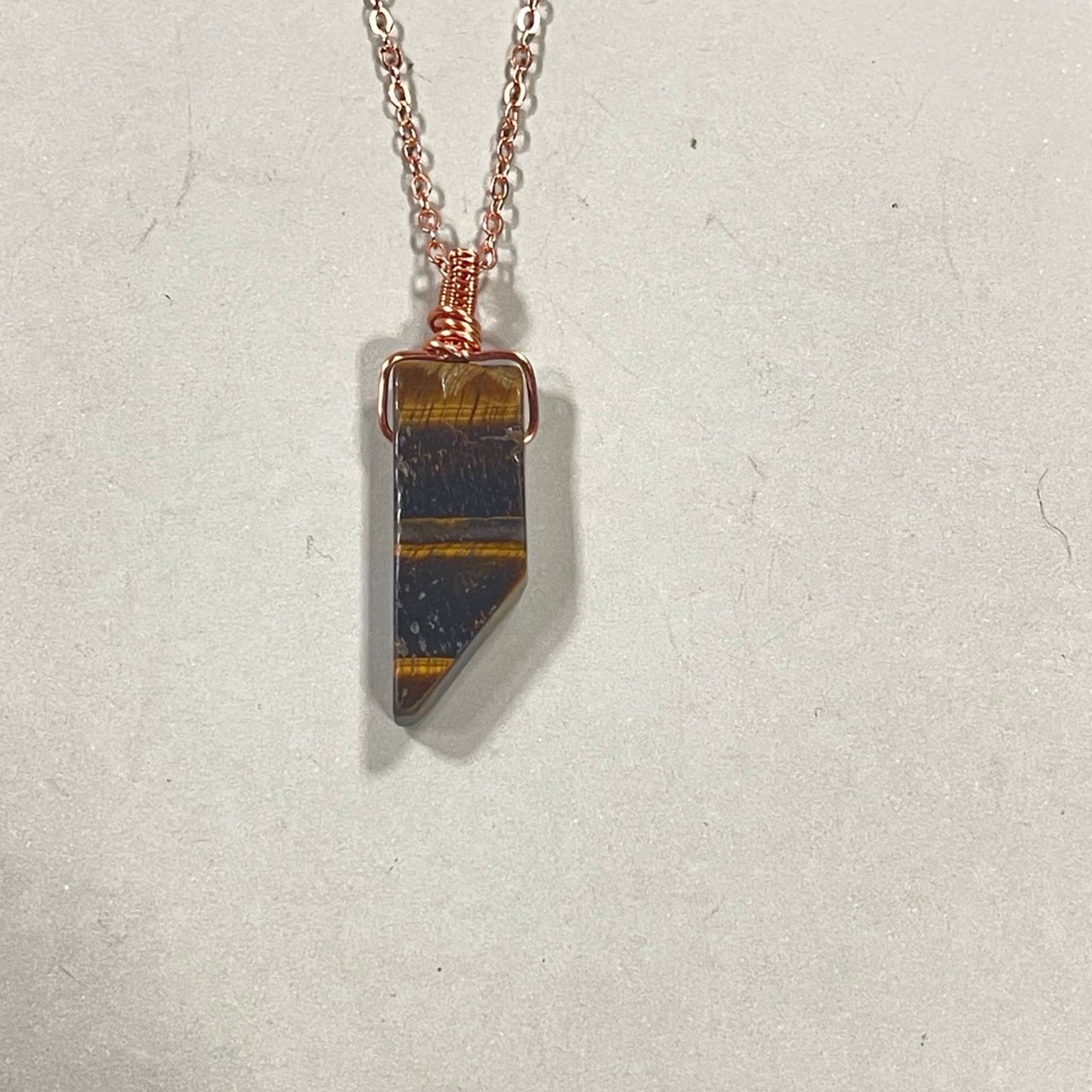 Tiger’s Eye Simple Pendants