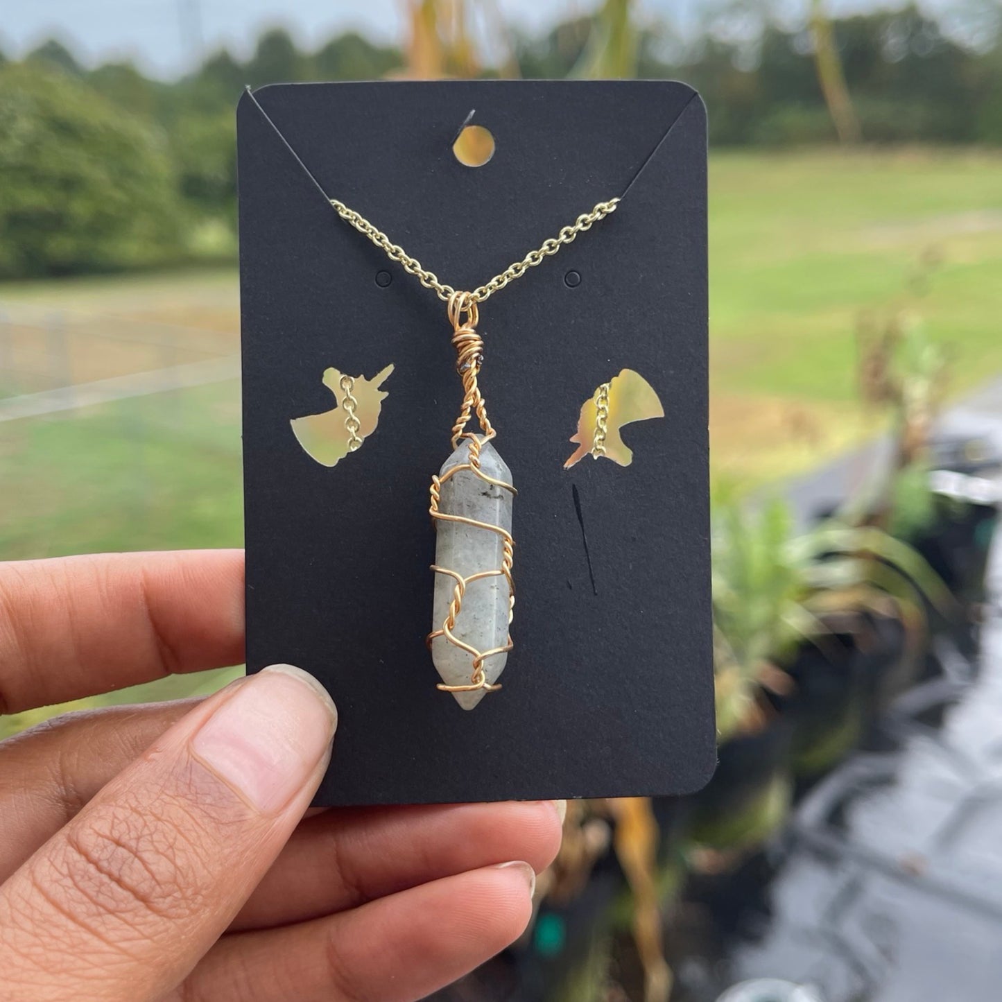 Crystal Point Necklaces