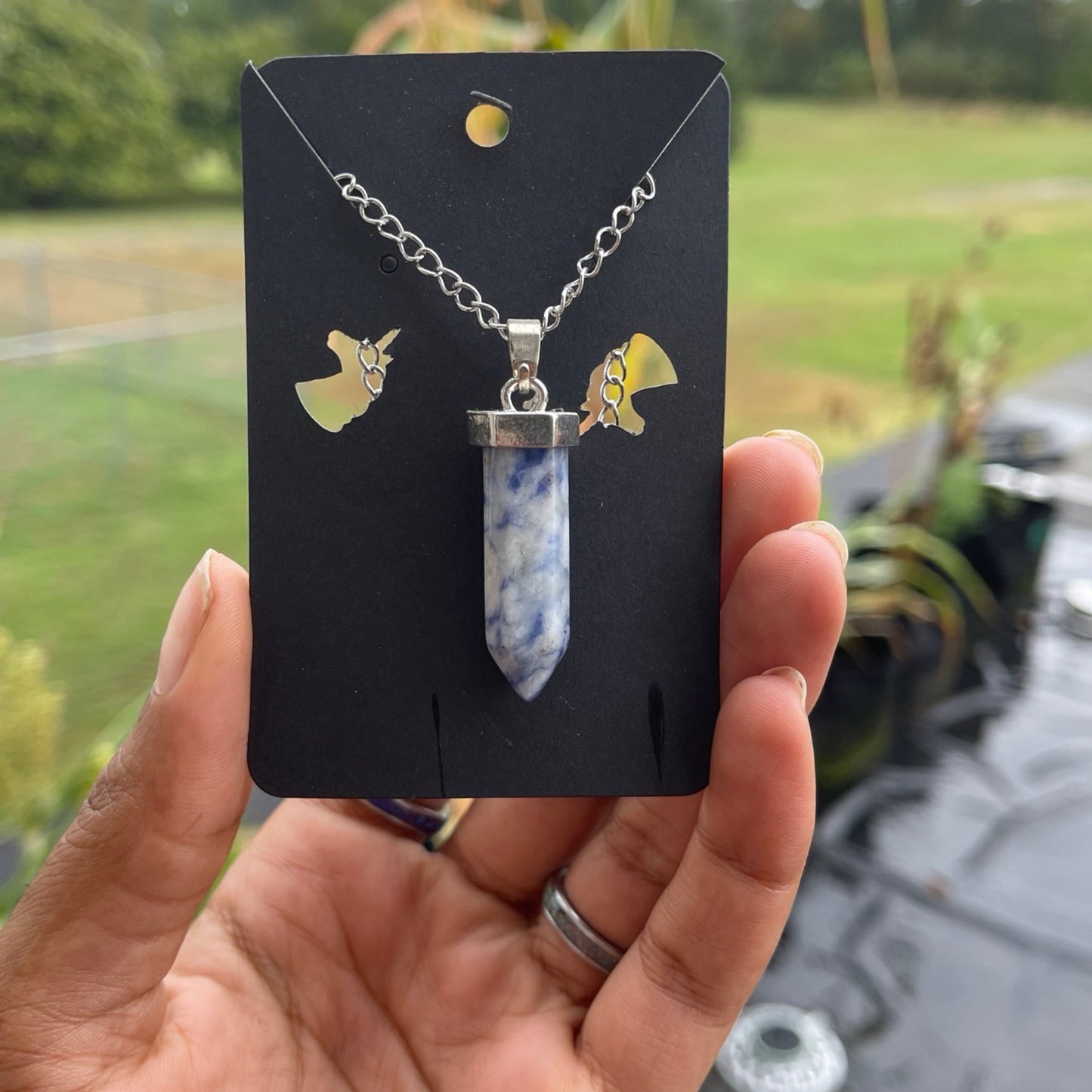 Crystal Point Necklaces