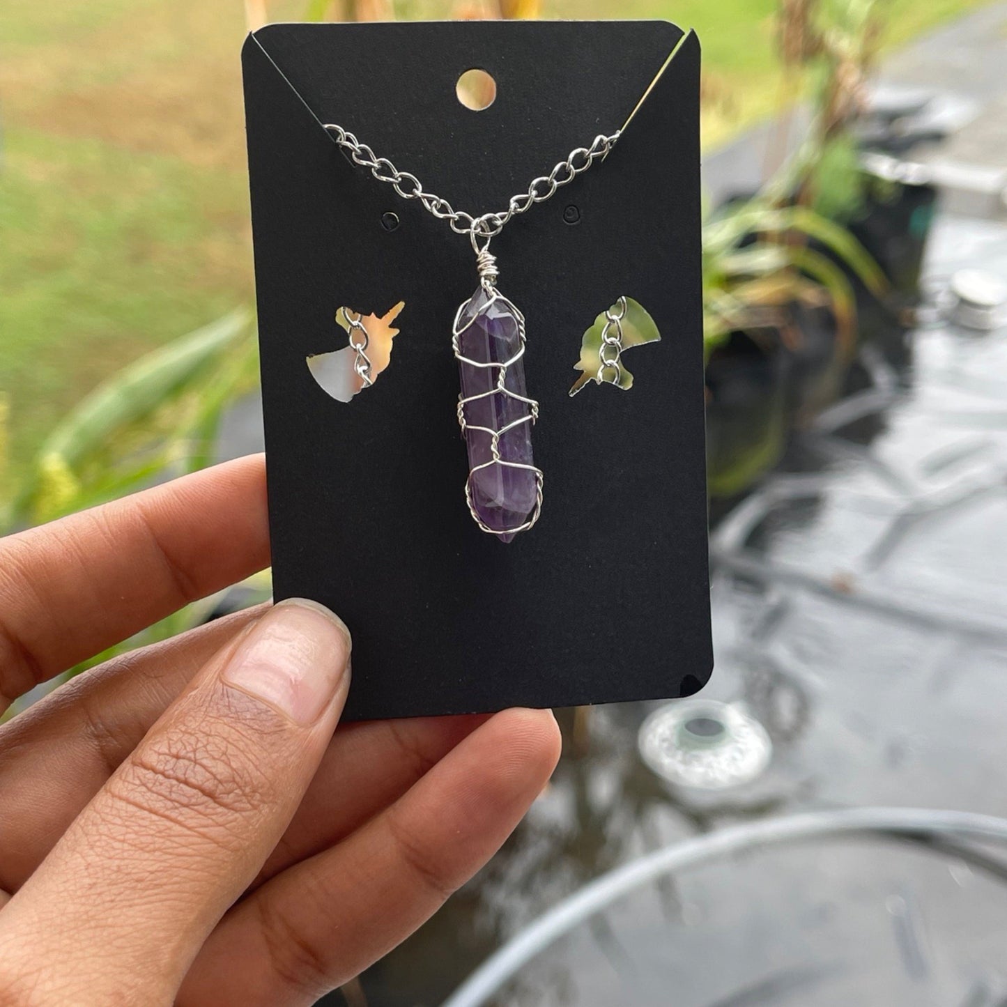 Crystal Point Necklaces