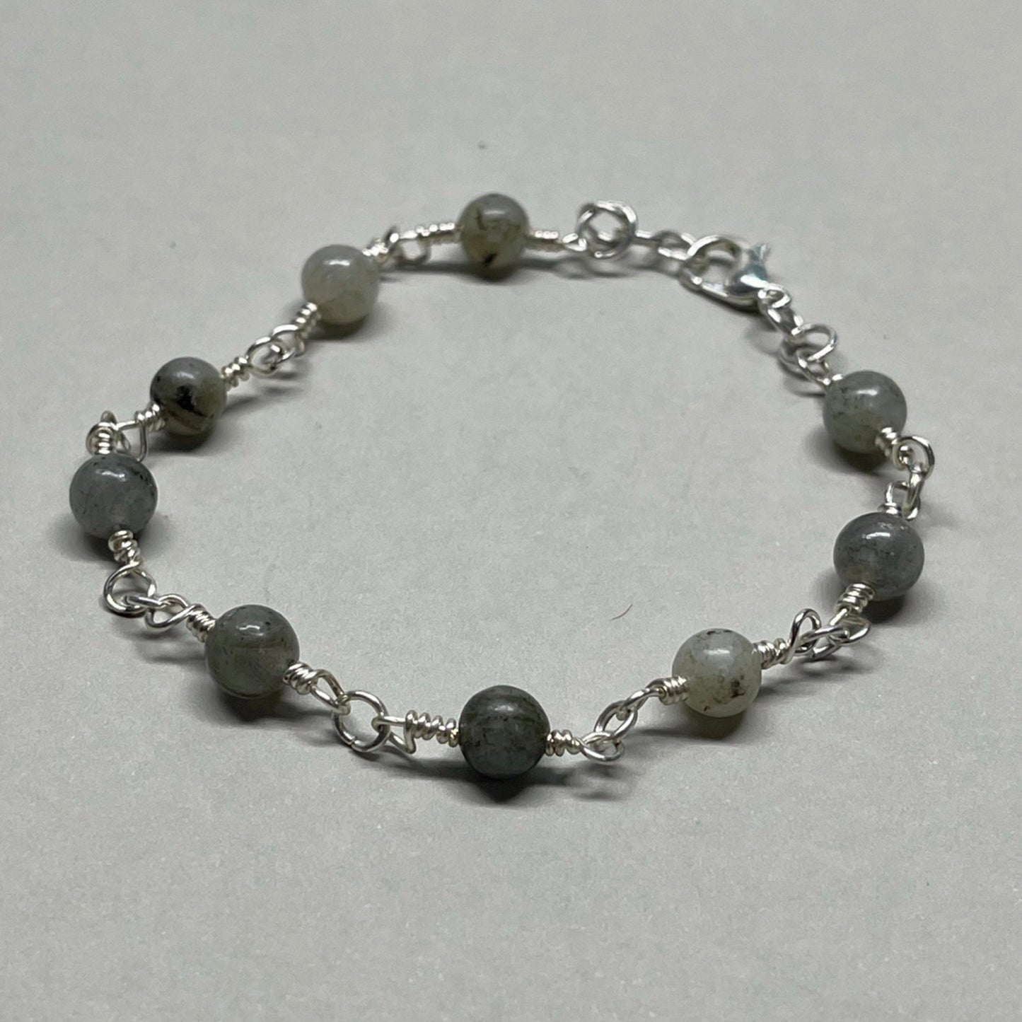 Beaded Labradorite Bracelet