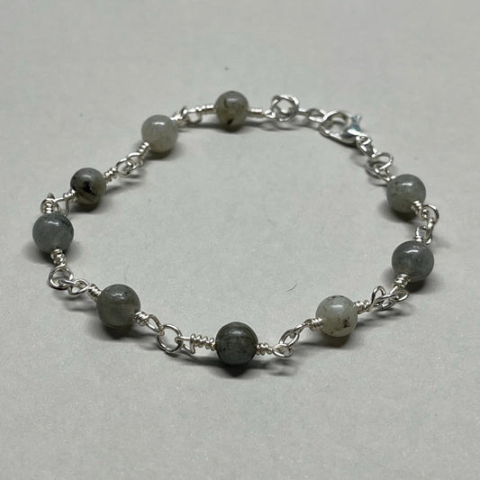 Beaded Labradorite Bracelet