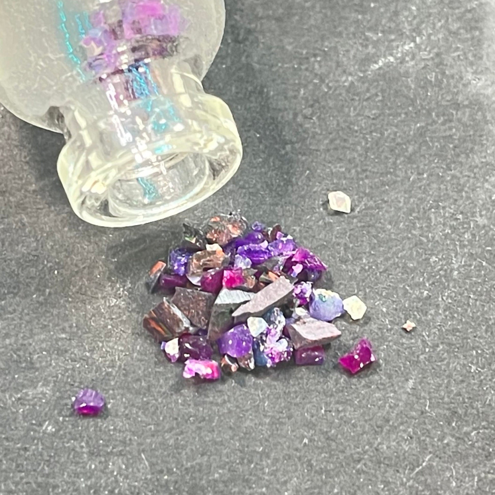 Crushed Purple Welo Opal