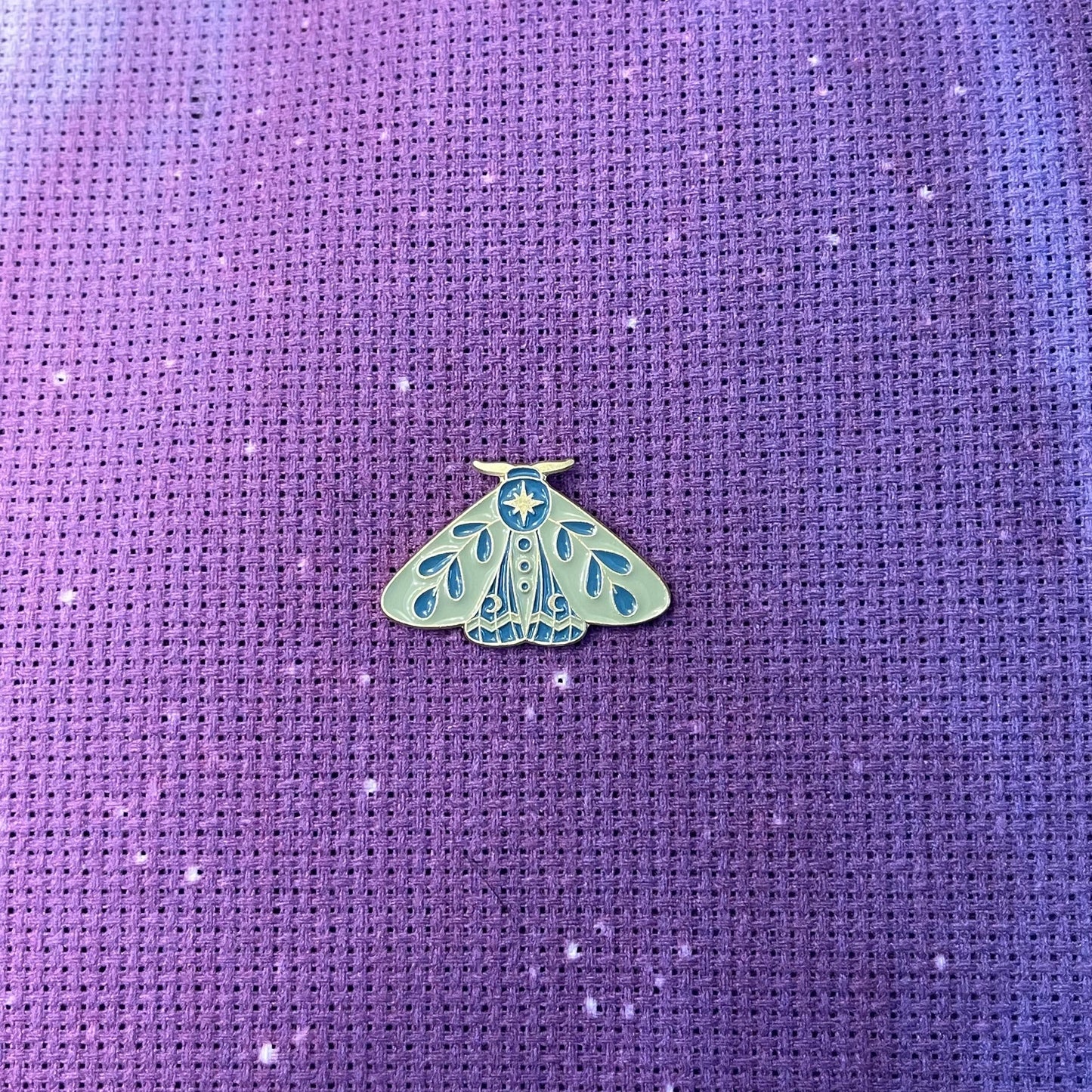 Witchy Butterfly Luna Moth Magnetic Enamel Needle Minder for Cross Stitch Embroidery Needle Nanny PICK YOUR STYLE