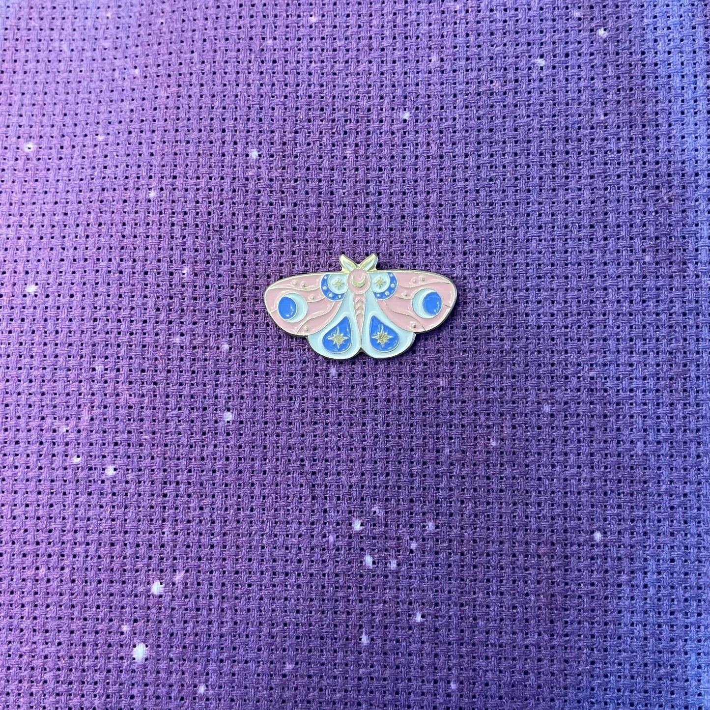 Witchy Butterfly Luna Moth Magnetic Enamel Needle Minder for Cross Stitch Embroidery Needle Nanny PICK YOUR STYLE