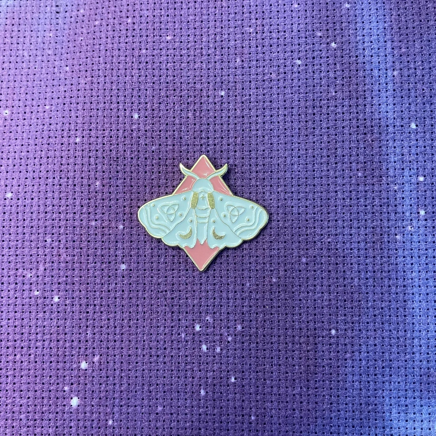 Witchy Butterfly Luna Moth Magnetic Enamel Needle Minder for Cross Stitch Embroidery Needle Nanny PICK YOUR STYLE
