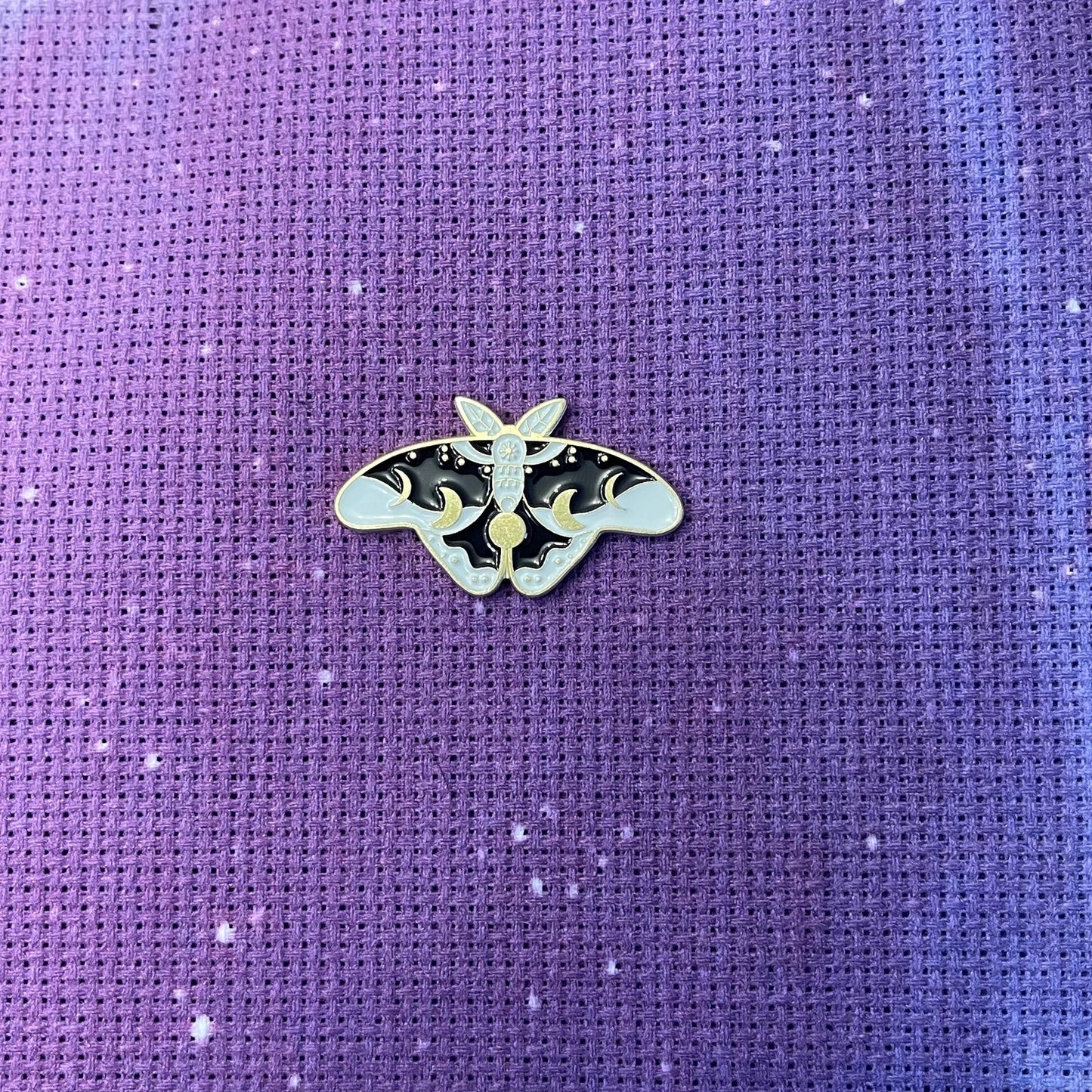 Witchy Butterfly Luna Moth Magnetic Enamel Needle Minder for Cross Stitch Embroidery Needle Nanny PICK YOUR STYLE