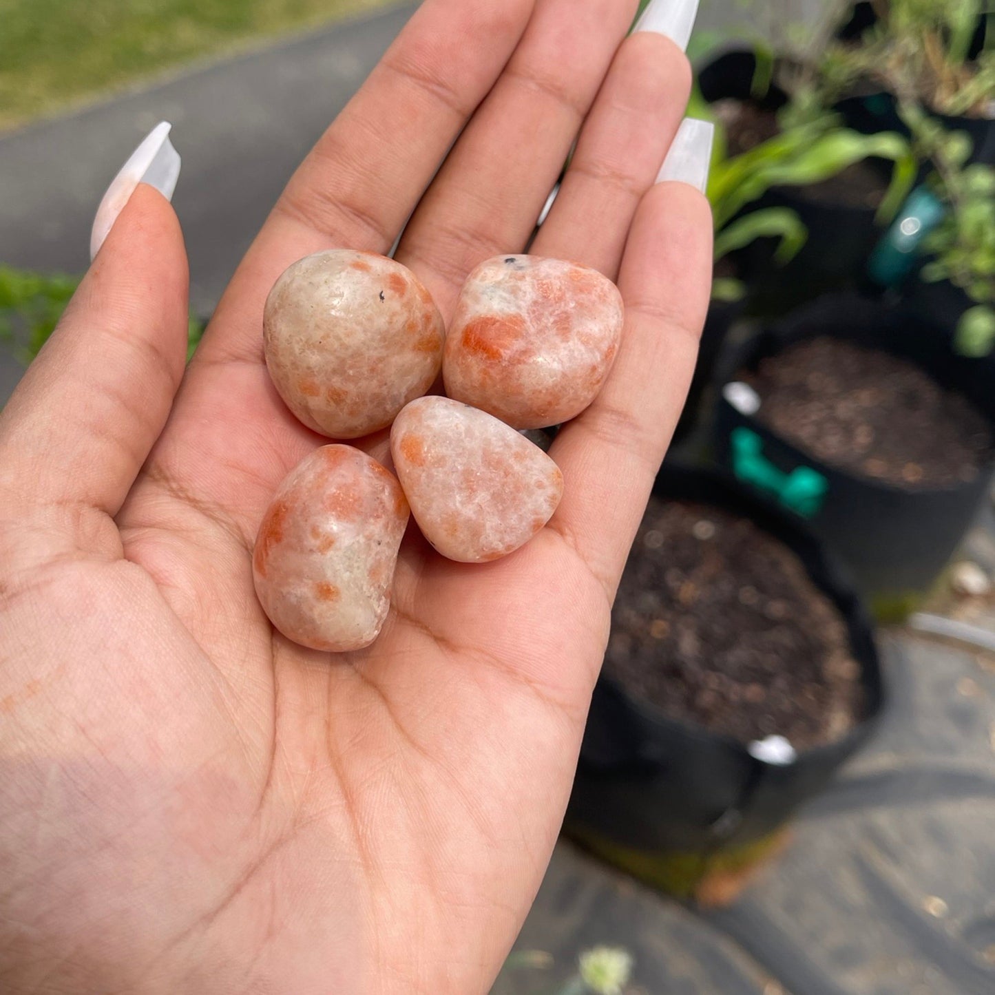Sunstone Tumbled Stones