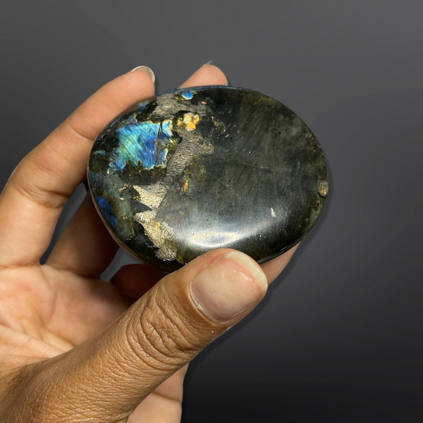 Labradorite Palm Stones