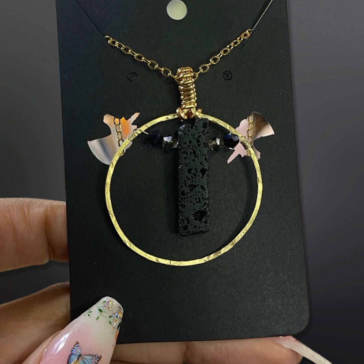 Lava Stone Portal Pendant