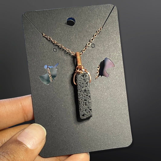 Lava Stone Simple Pendant