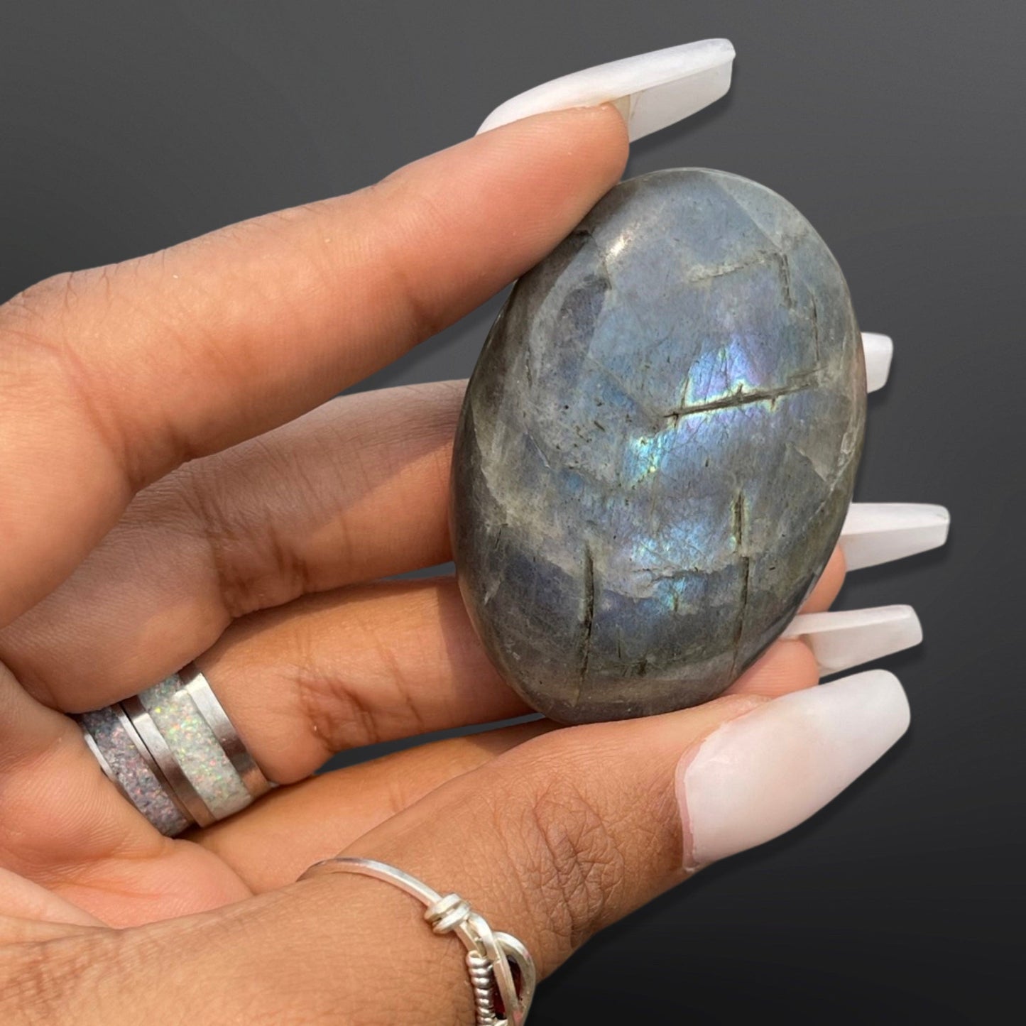 Labradorite Palm Stones