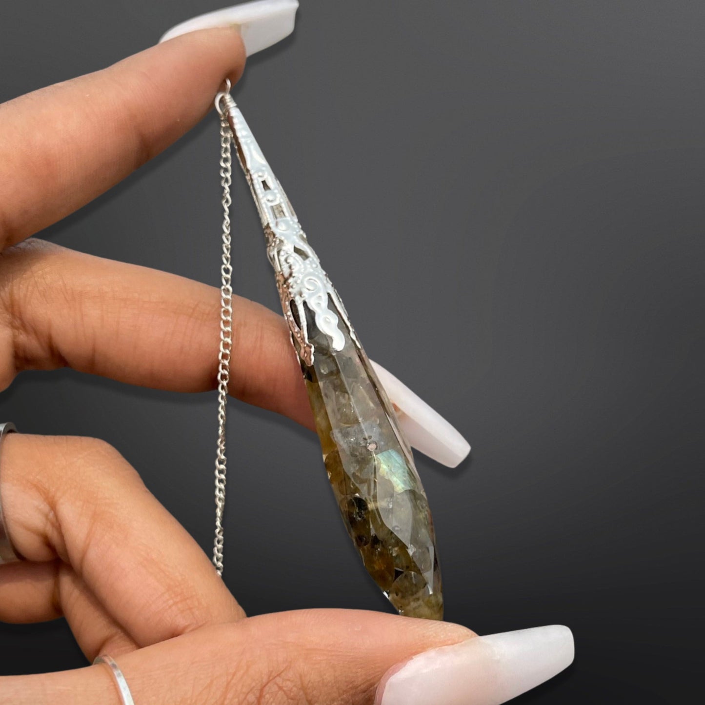 Labradorite Pendulum