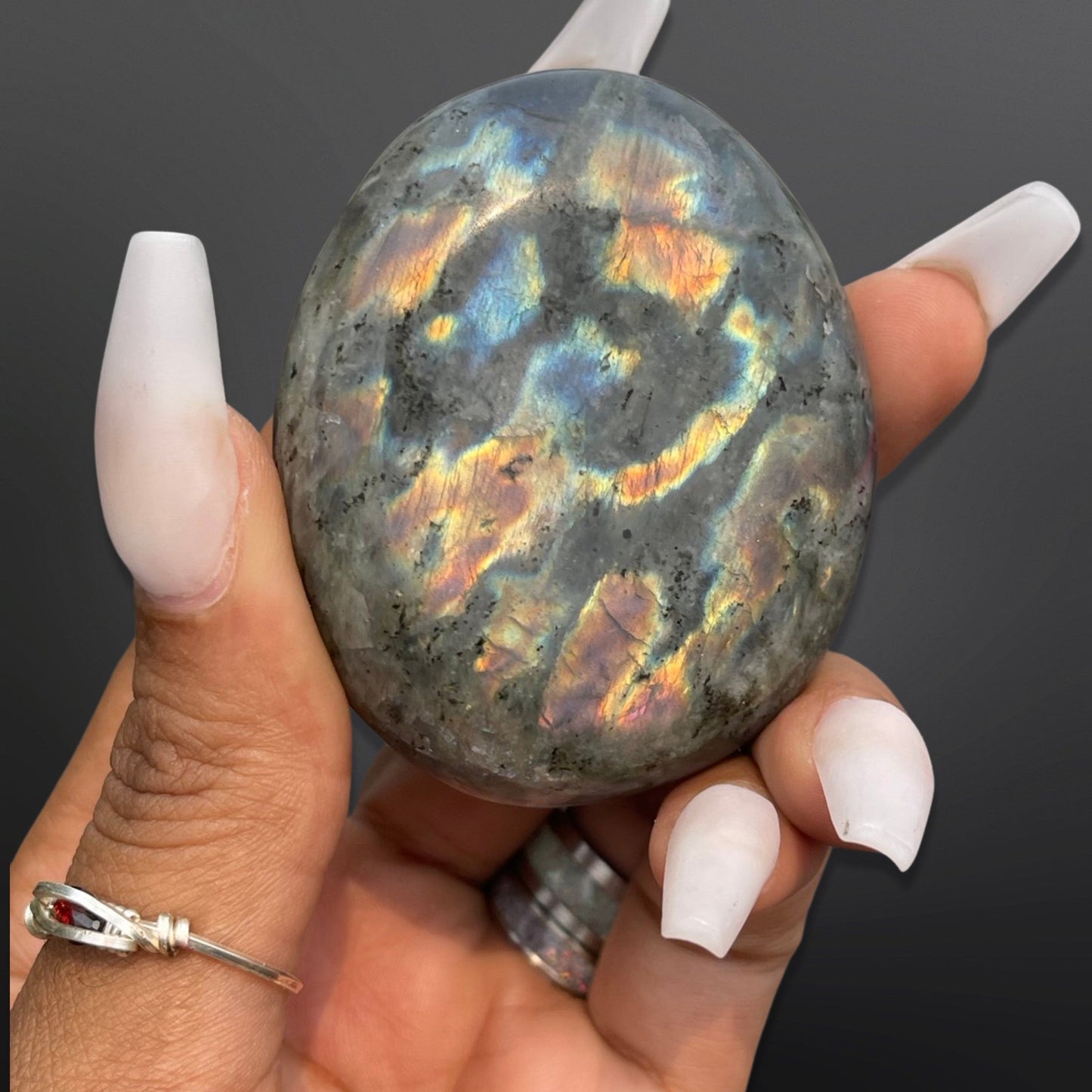 Labradorite Palm Stones