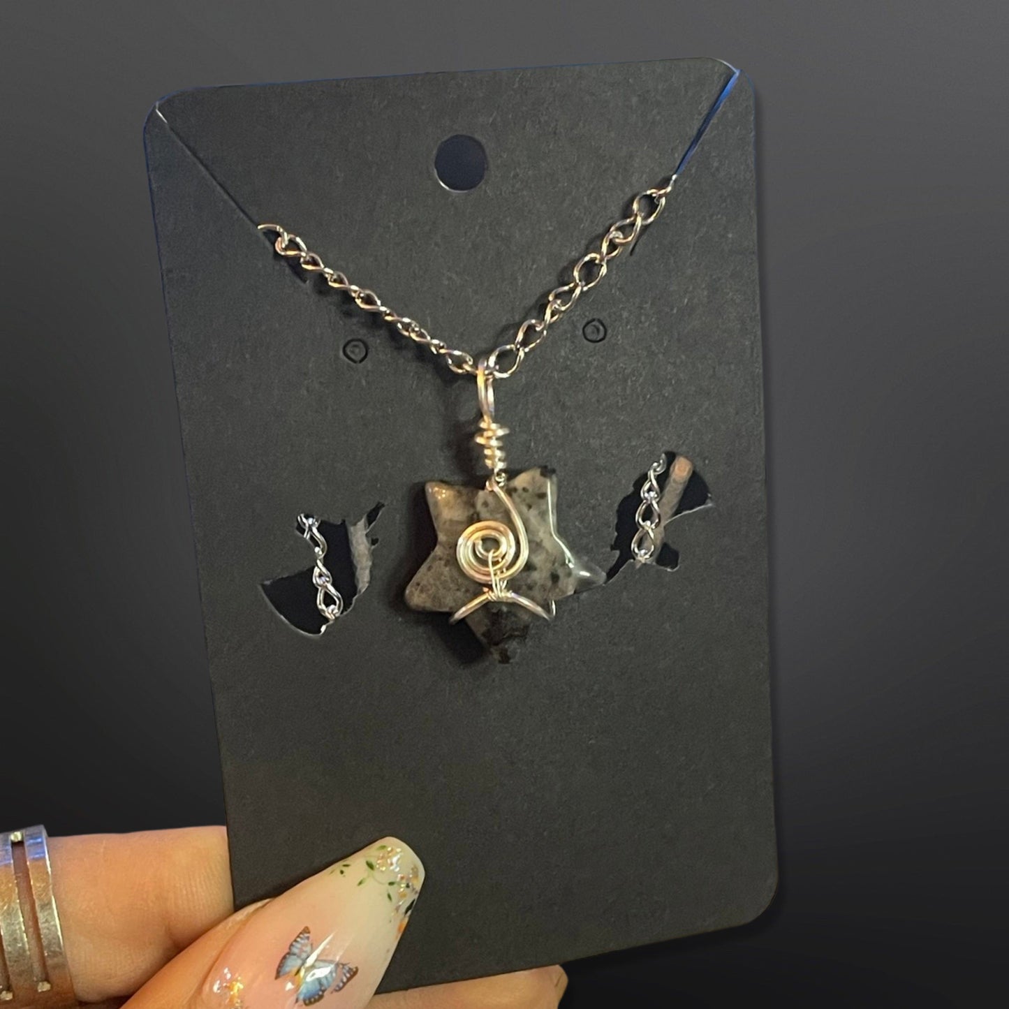 Crystal Star Pendants