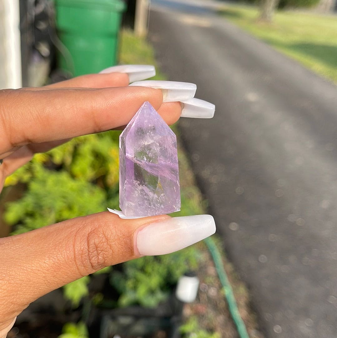 Bolivian Amethyst Mini Towers