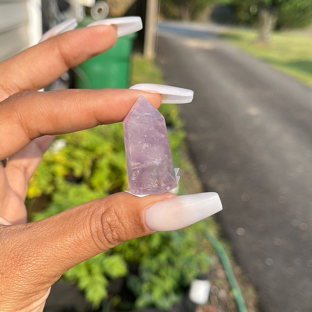Bolivian Amethyst Mini Towers