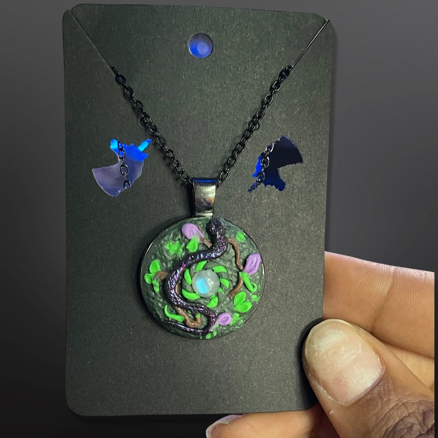 Snake Garden Portal Pendant
