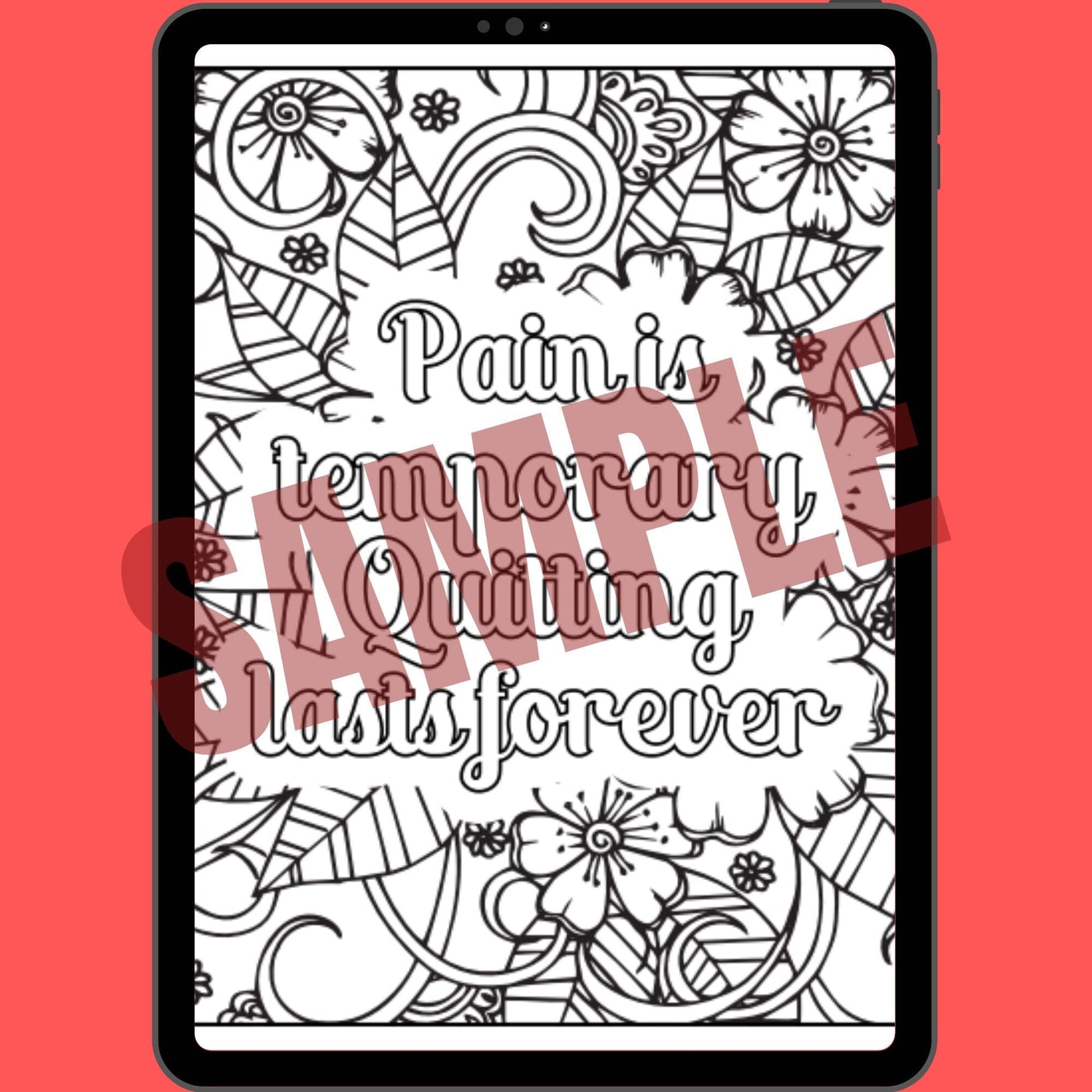 120 Motivational Mandala Coloring Book Pages thehackedunicorn