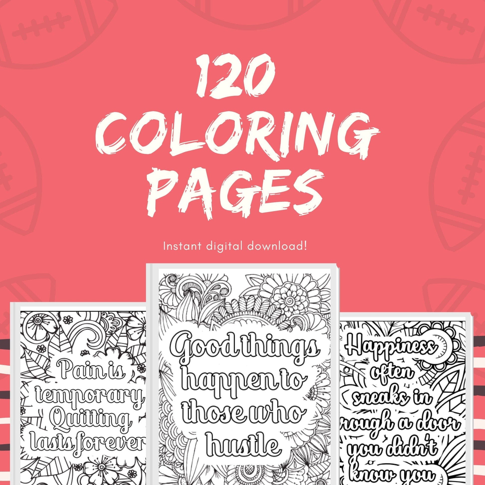 120 Motivational Mandala Coloring Book Pages thehackedunicorn