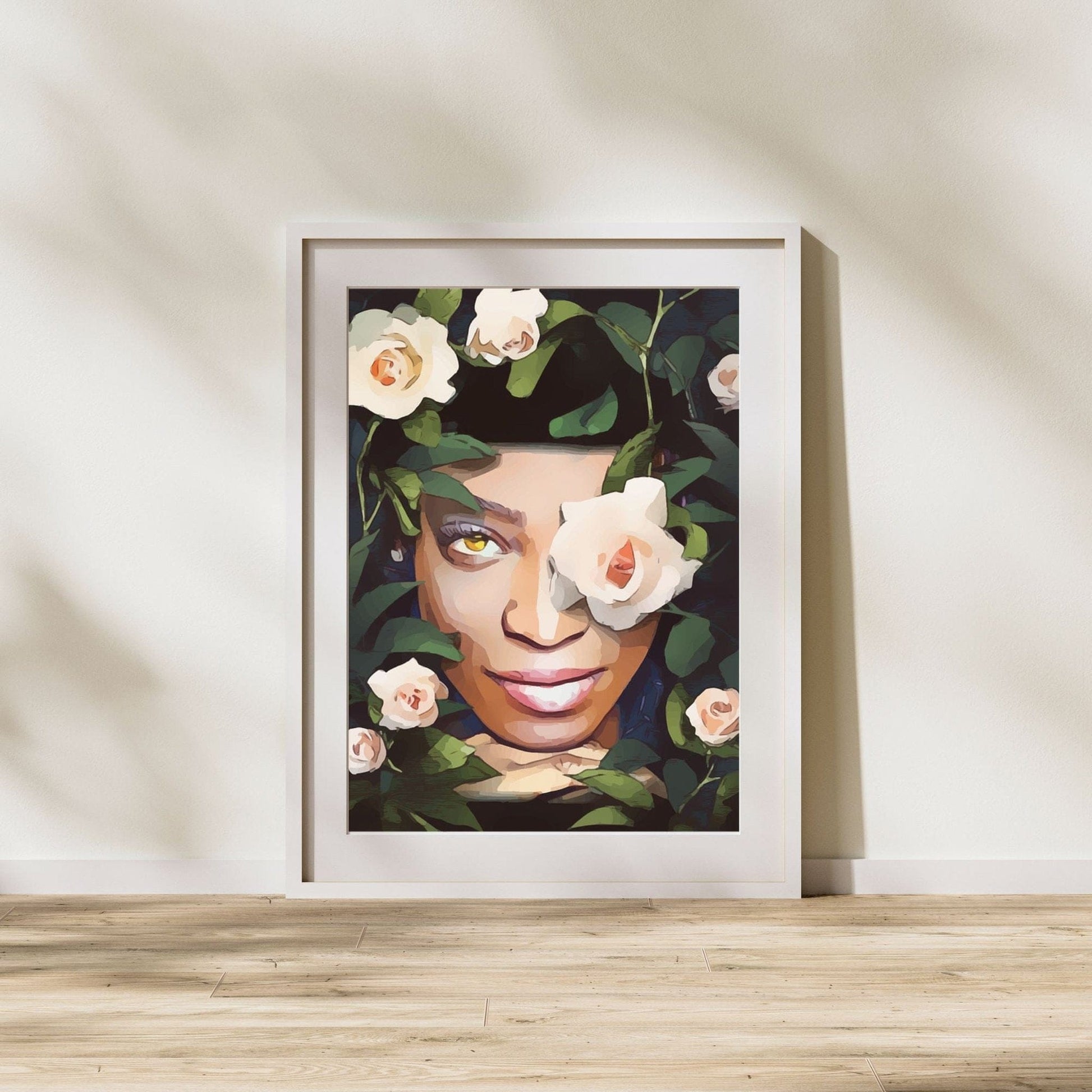 Black Nature Witch Print thehackedunicorn