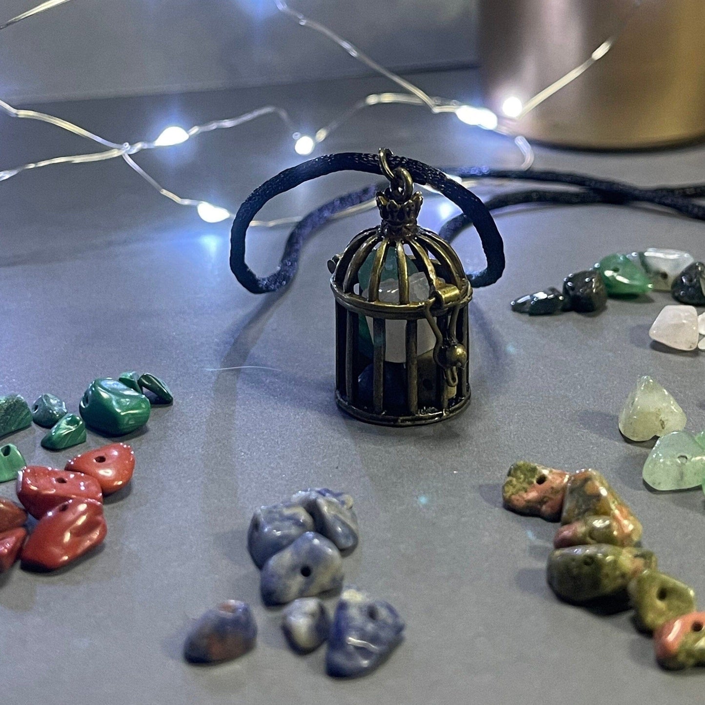 Caged Crystals thehackedunicorn