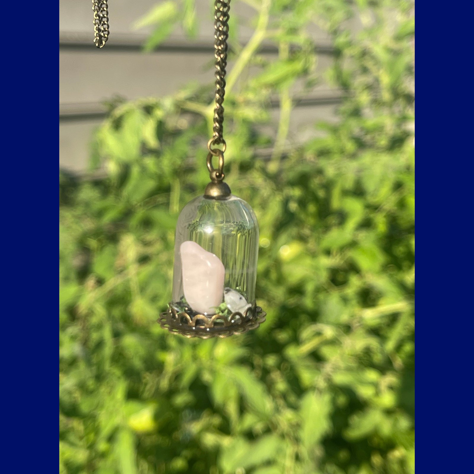 Crystal Terrarium Necklaces thehackedunicorn 1