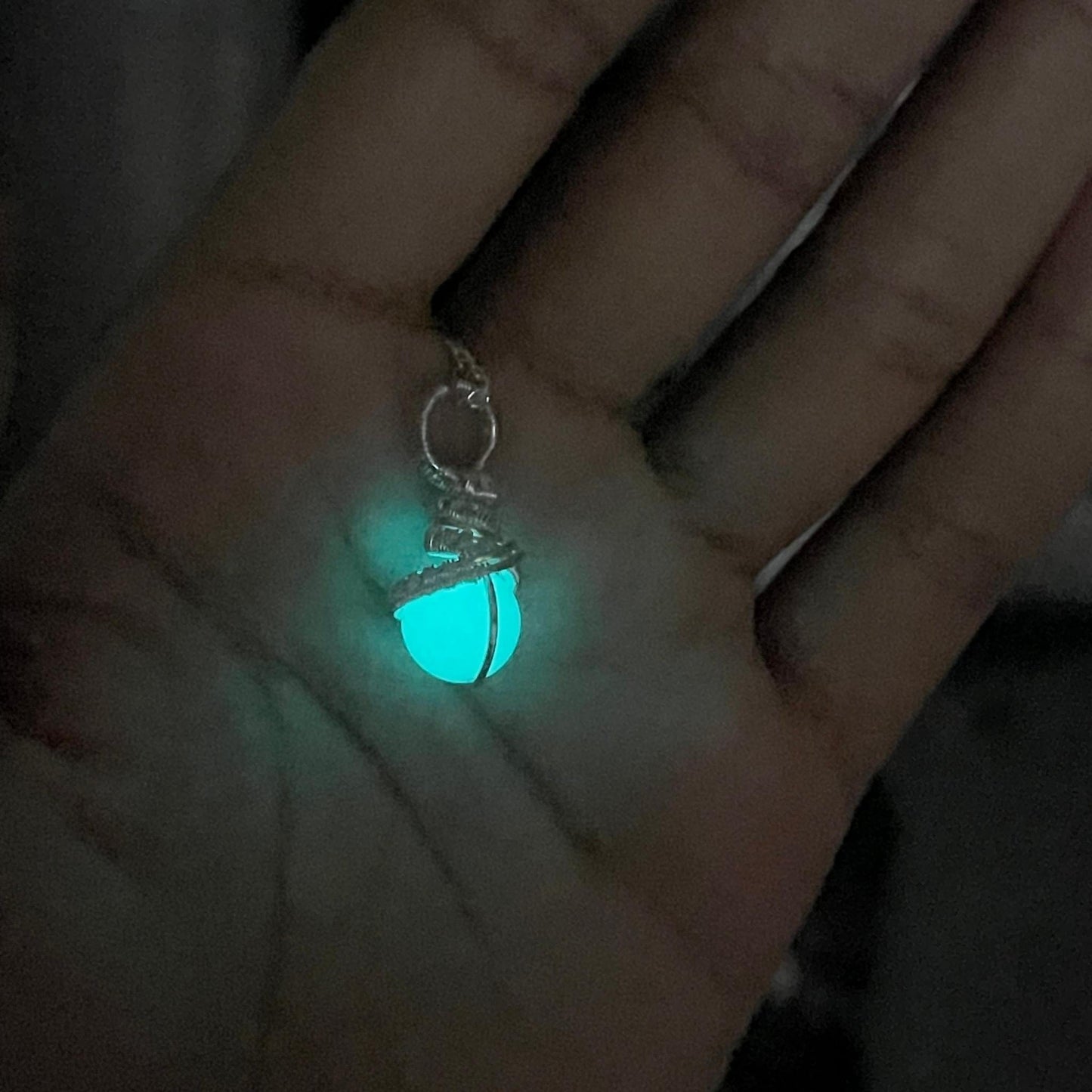 Glow in the Dark Mini Pendants thehackedunicorn