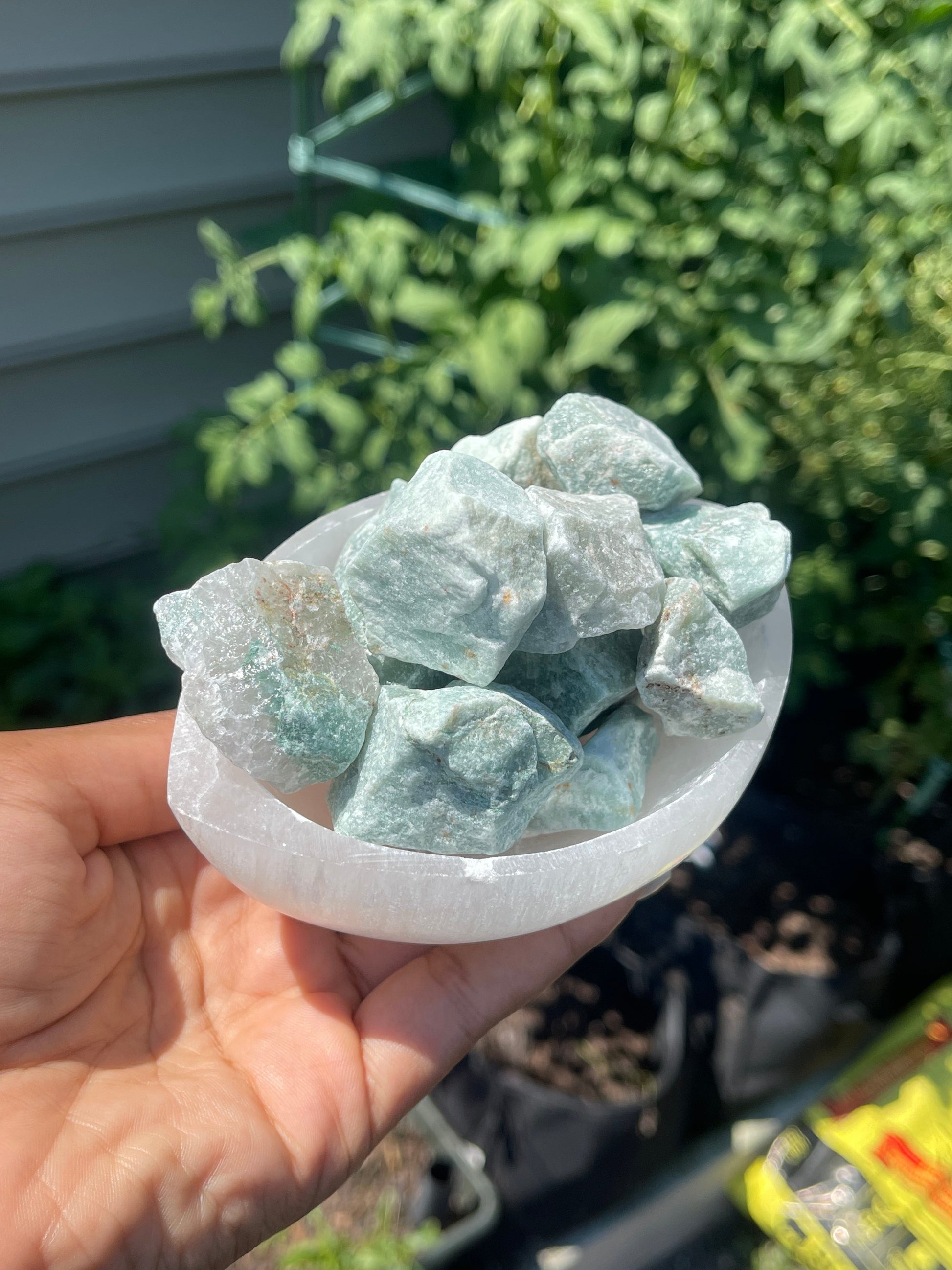 Green Aventurine Raw Stone thehackedunicorn