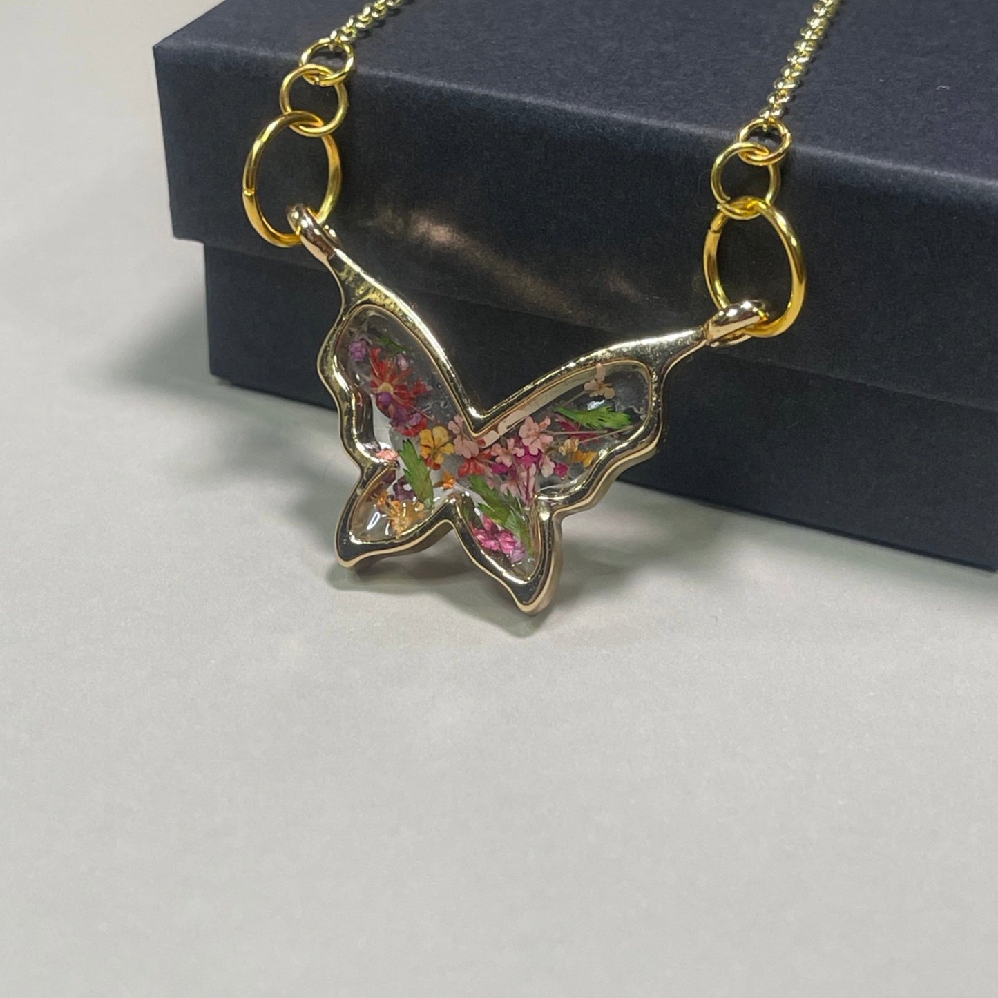 Floral Charm Necklaces