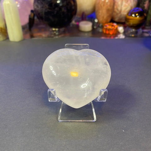 White Quartz Heart