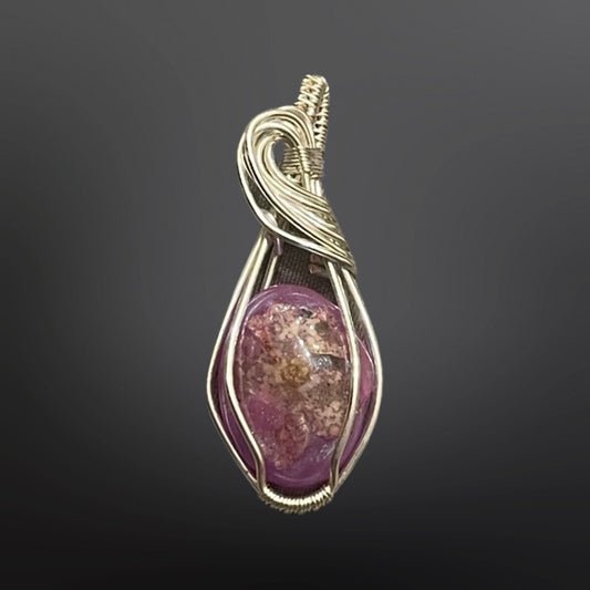 Floral Resin Pendants