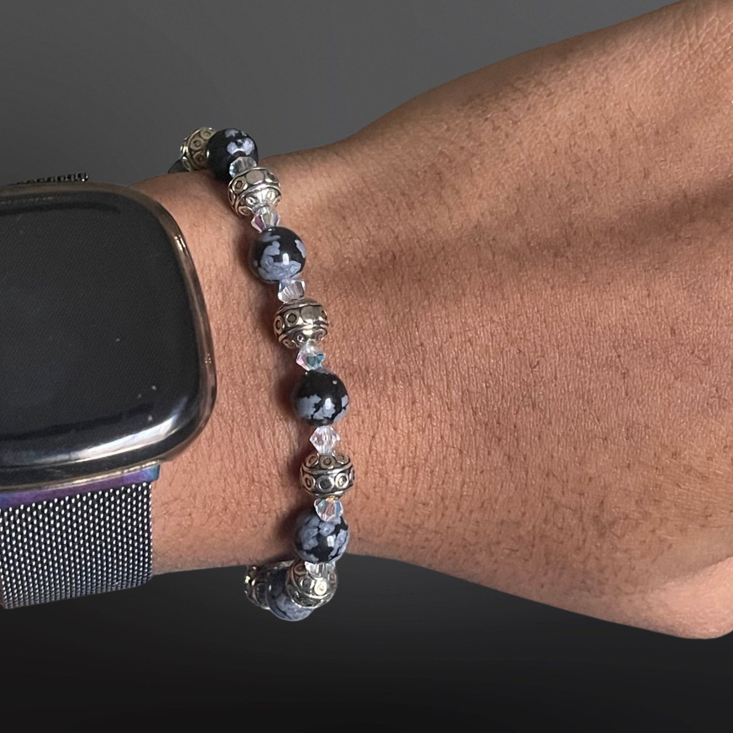 Snowflake Jasper Bracelets