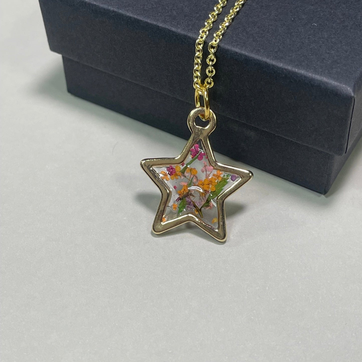 Floral Charm Necklaces