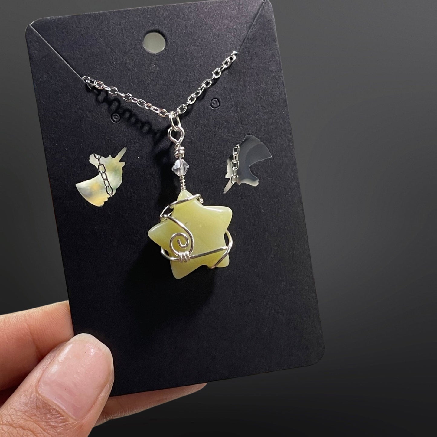 Crystal Star Pendants