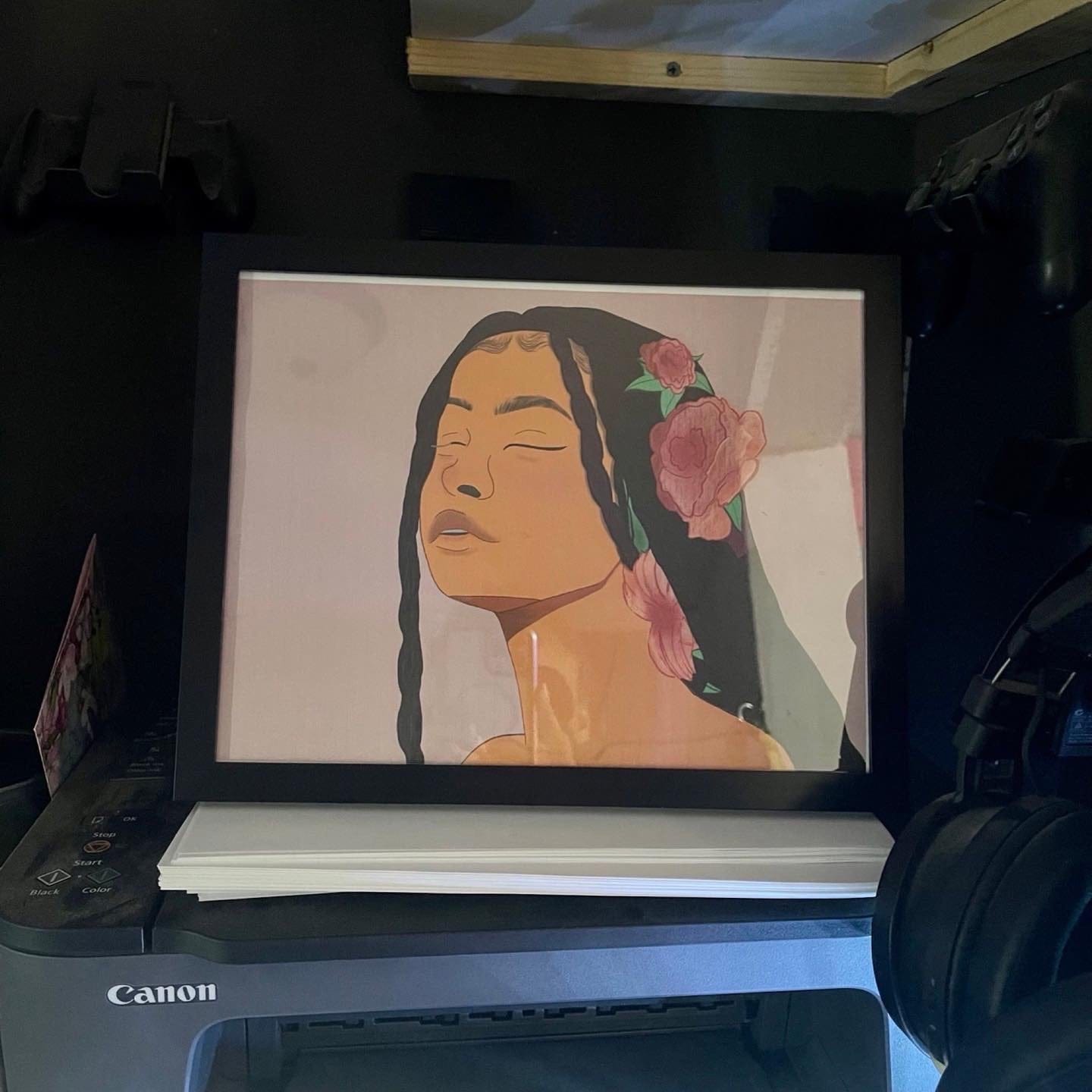 Flower Girl Print