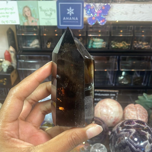 Smoky Quartz Tower
