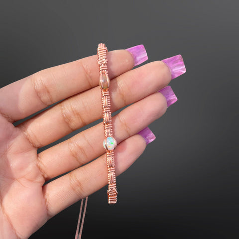 3 Way Copper Opal Pendant