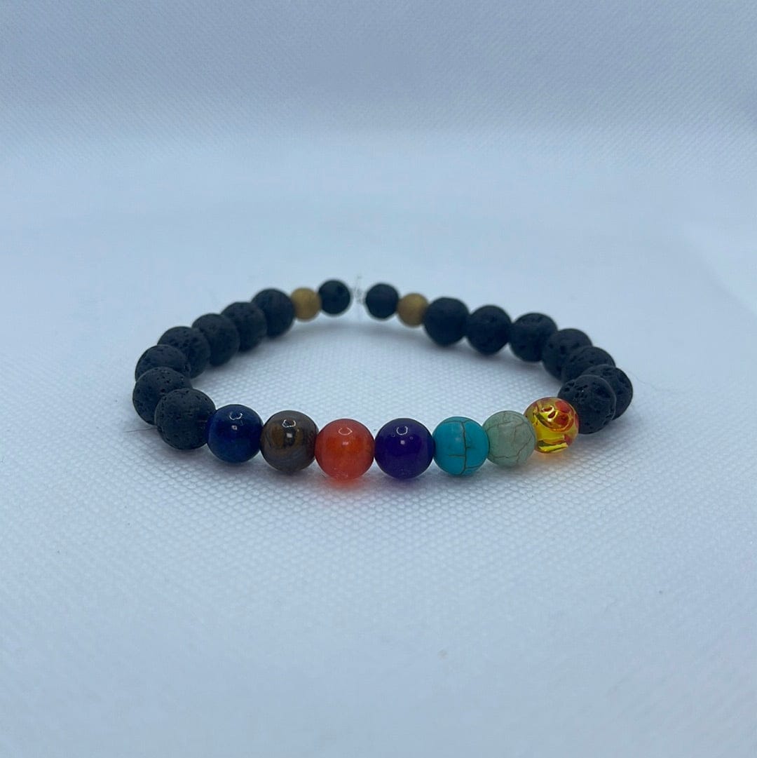 Seven Chakras Diffuser Bracelet
