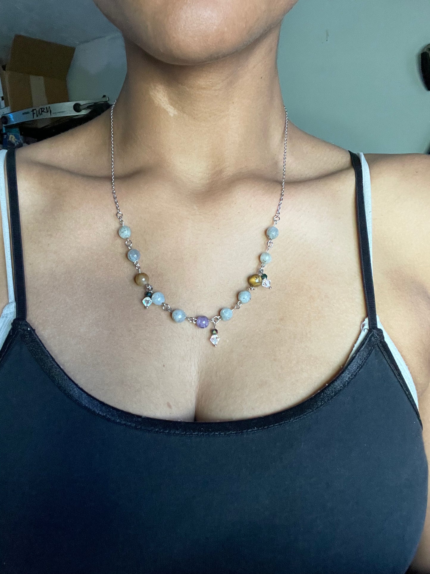 Triple Protection Fairy Necklace