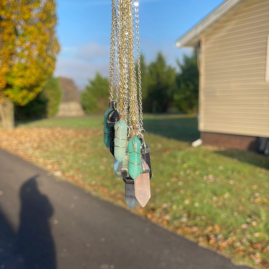 Crystal Point Necklaces