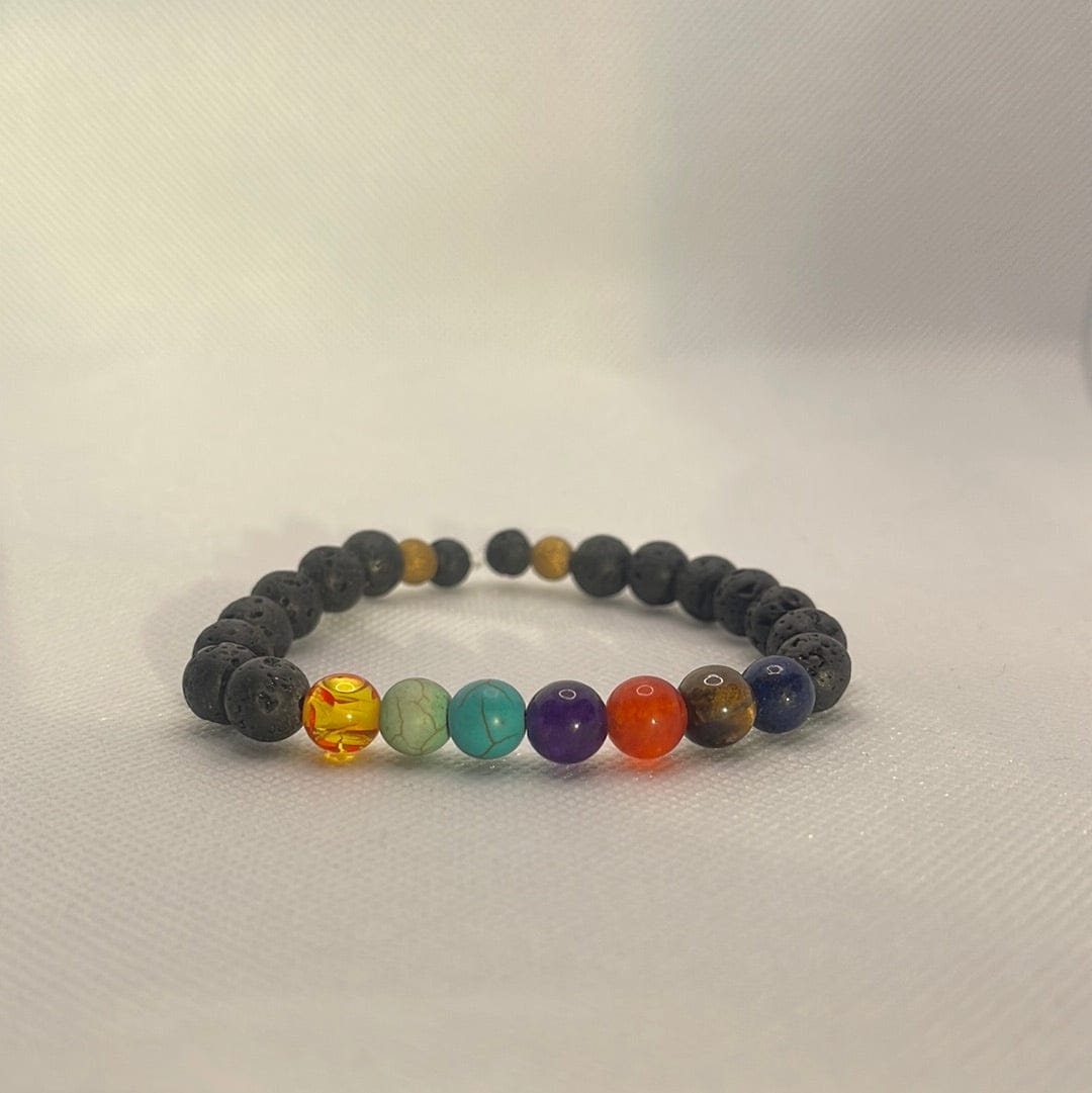 Seven Chakras Diffuser Bracelet