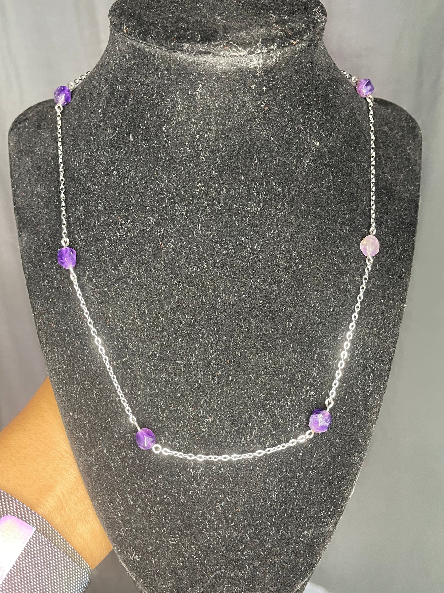 Amethyst Satellite Chokers